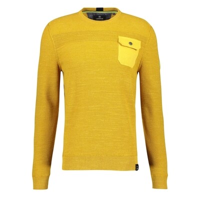 Lerros katoenen trui 2085015-526 yellow Lerros katoenen trui 2085015-526 yellow