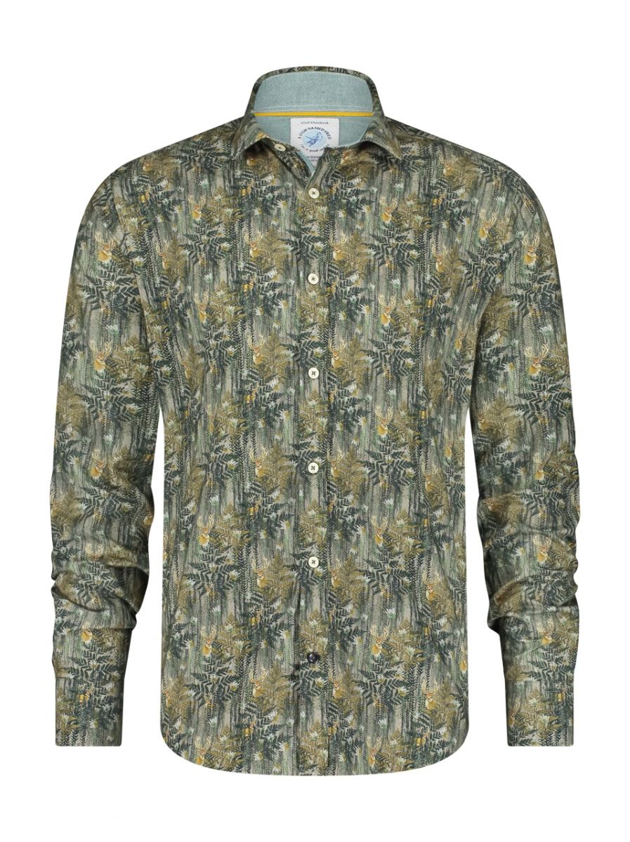A Fish Named Fred Shirt 29.007 Groen