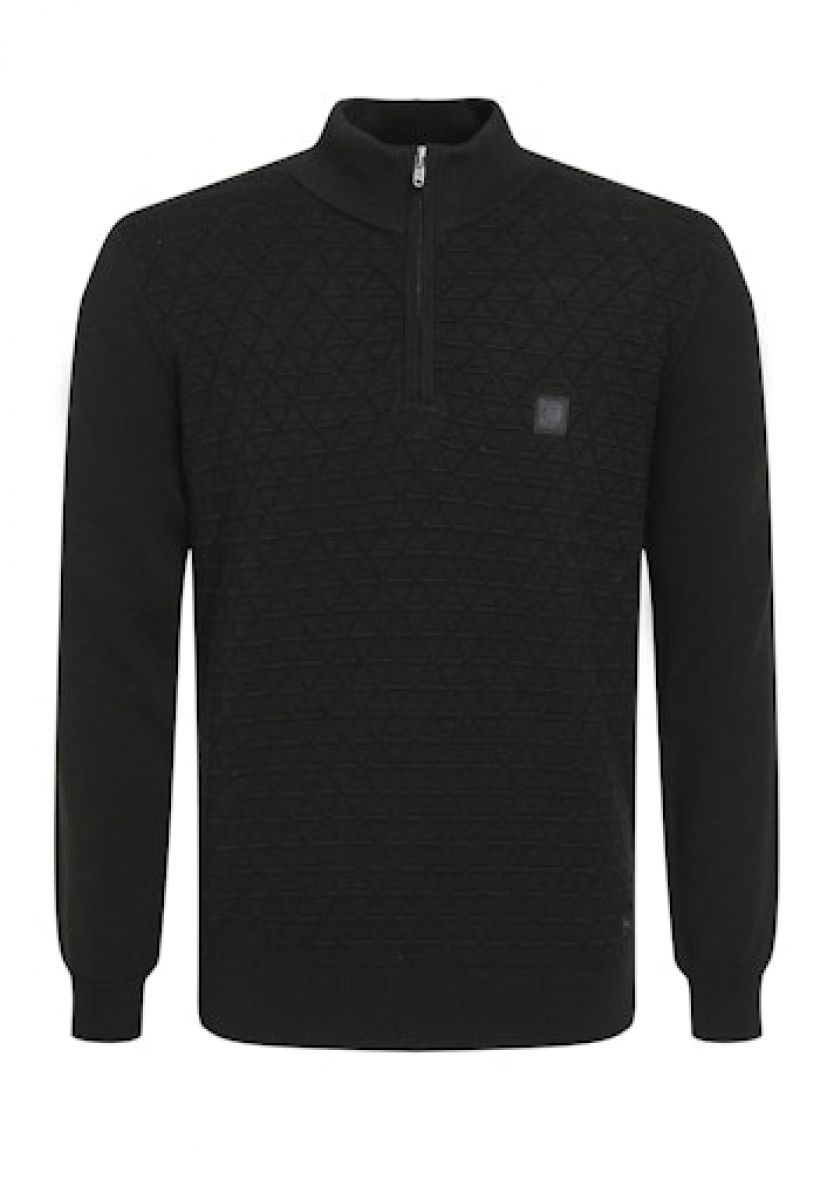 Gabbiano Zipper Trui 614780 Black