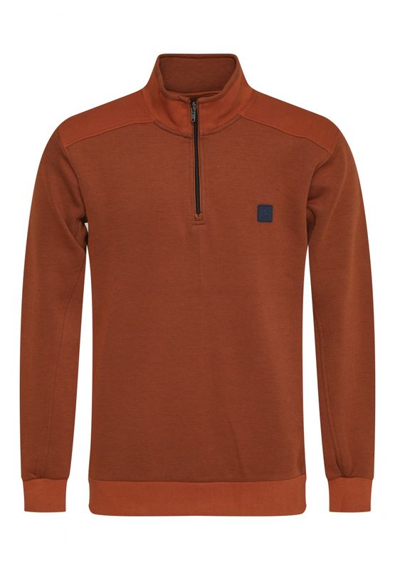 Gabbiano Zipper trui 774272 brique