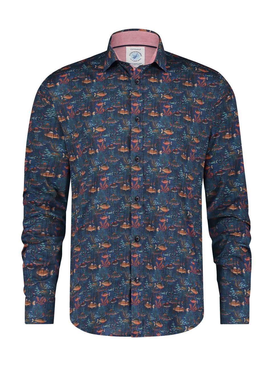 A Fish Named Fred Shirt 29.003 Night Sky Blue
