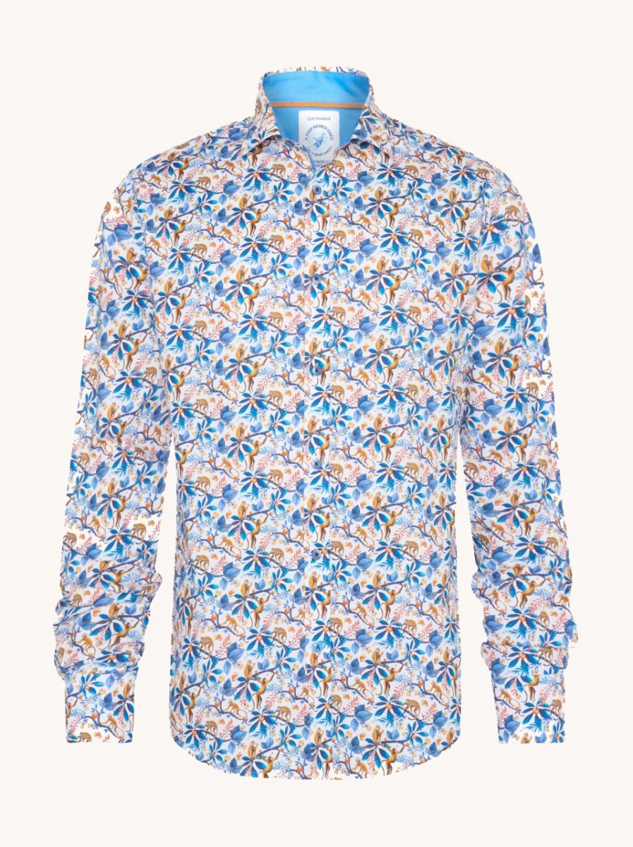 A Fish Named Fred Shirt 31.010 Cobalt