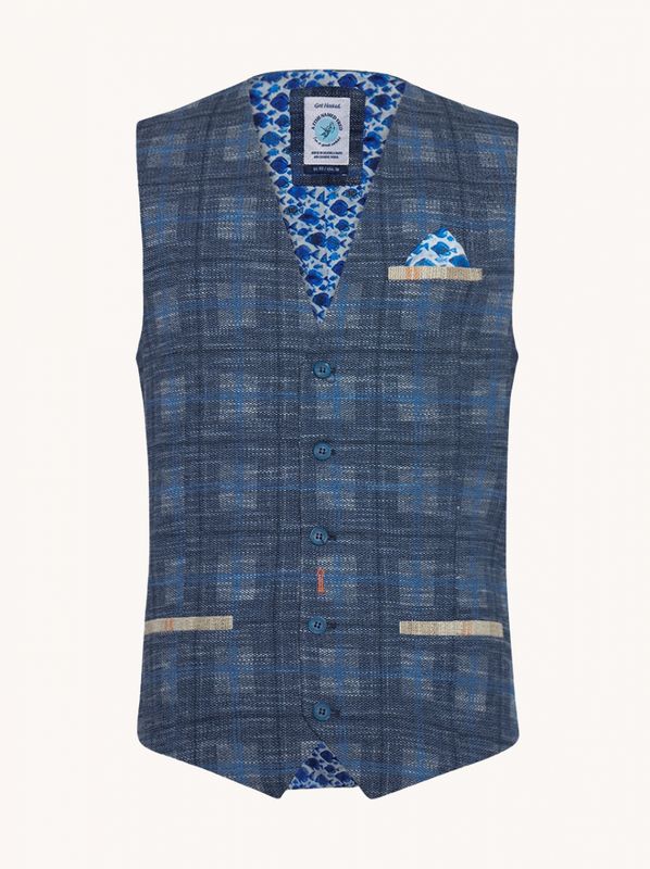 A Fish Named Fred Gilet 31.138 Cobalt