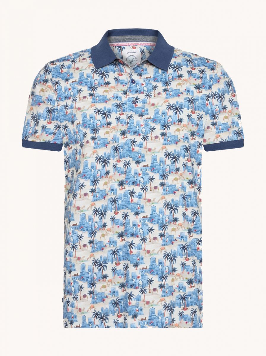 A Fish Named Fred Polo 31.303 Light Blue