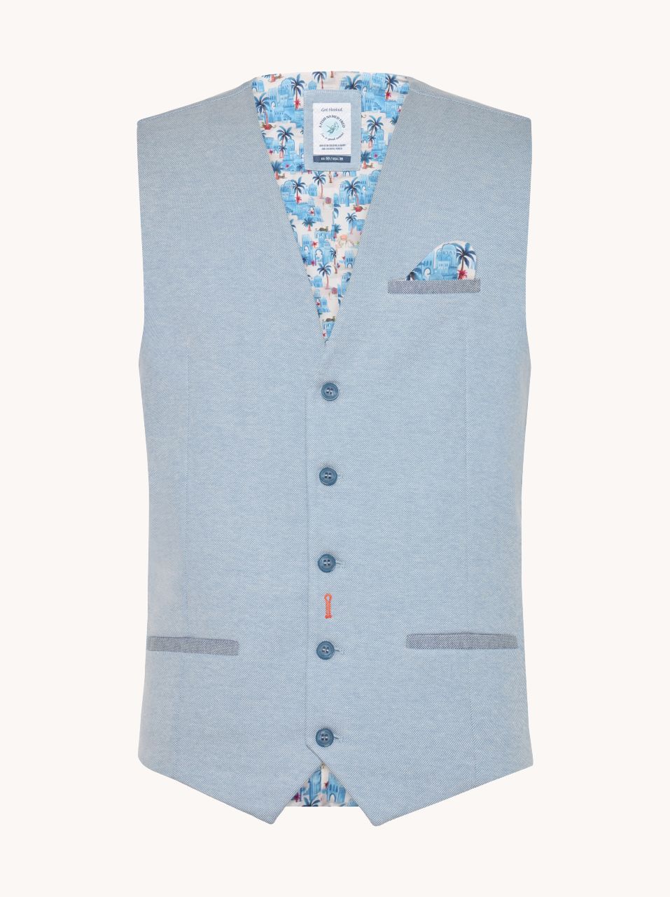 A Fish Named Fred Gilet 31.136 Cobalt