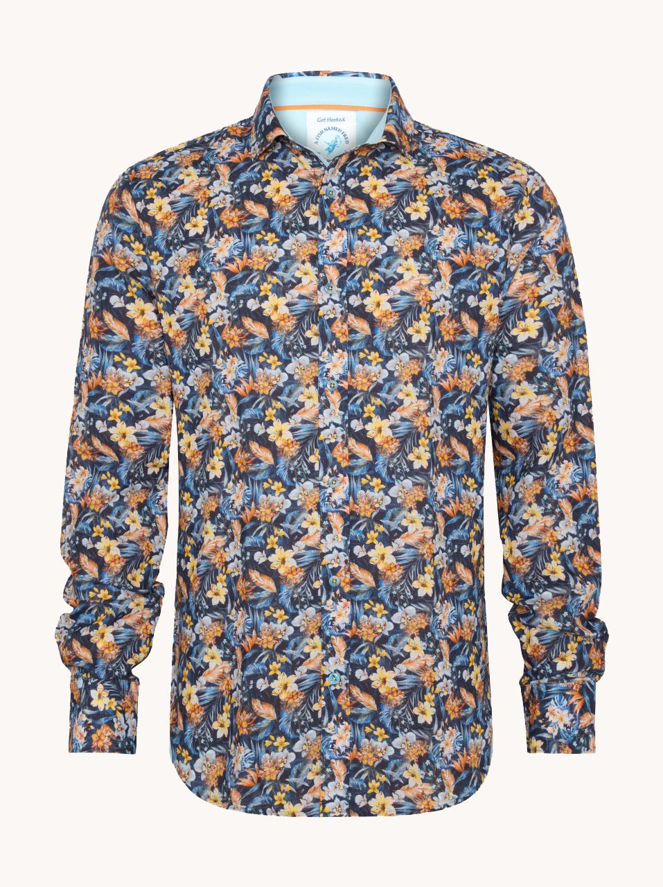 A Fish Named Fred Shirt 31.015 Navy