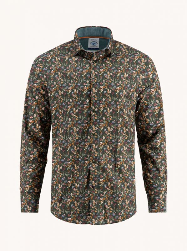 A Fish Named Fred shirt 32.014 Dark green