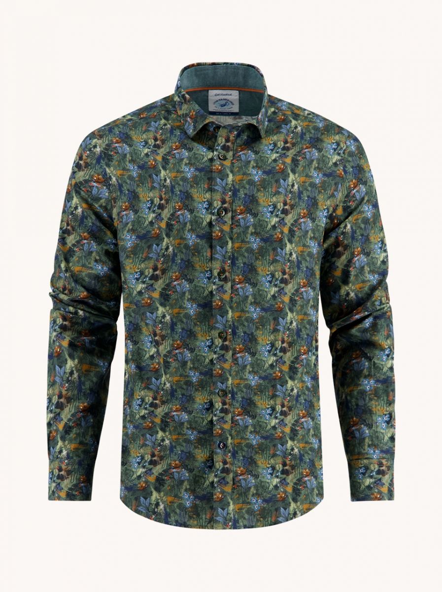 A Fish Named Fred shirt 32.019 Dark green