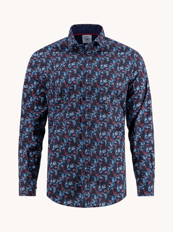 A Fish Named Fred shirt 32.014 Multicolor Blue