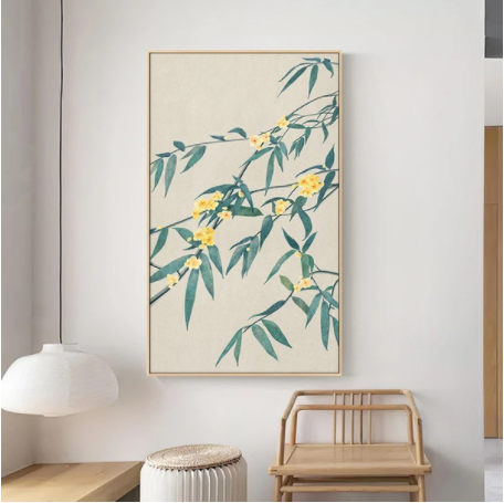 Flowers Abstract Wall Art