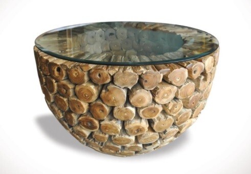 Custom Made Antique Coffee Table