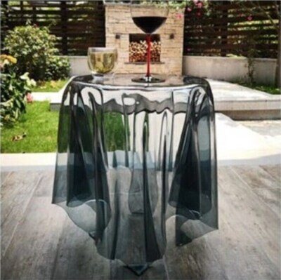 European Magic Table, Side Table, Outdoor Table, Transparent Creative Coffee Table, Artistic Design