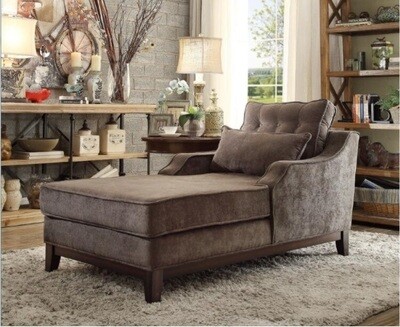 Vintage Gray Scandinavian Europe Country Home Style Antique Chaise Lounge