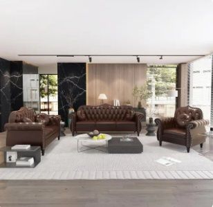 European Sofa Set 3 pieces for living room, American Vintage Classic, Antique Furniture, French Furniture,