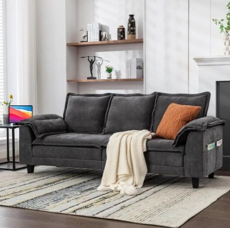3 Seater Sofa with USB Charging Ports
