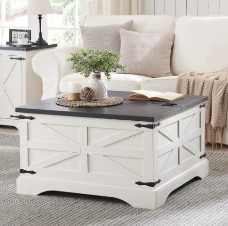 American Bespoke Coffee Table with Storage