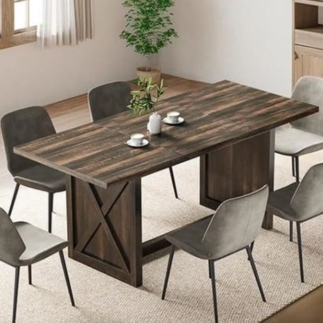 Rustic Vintage Dining Table for 6-8 people