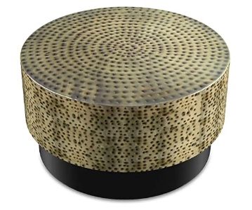 Antique Golden Design Retro Vintage Coffee Table