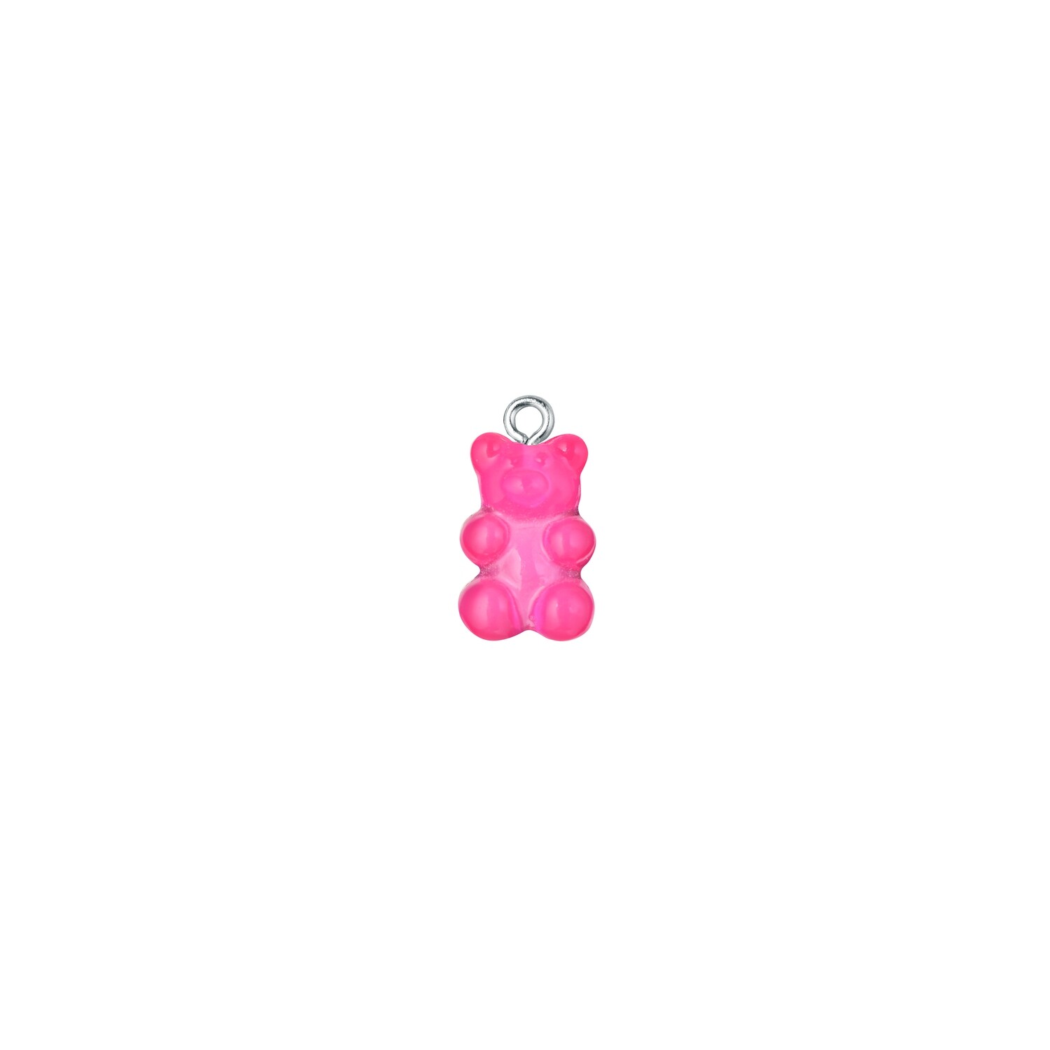 Pink Gummy Bear Pendant