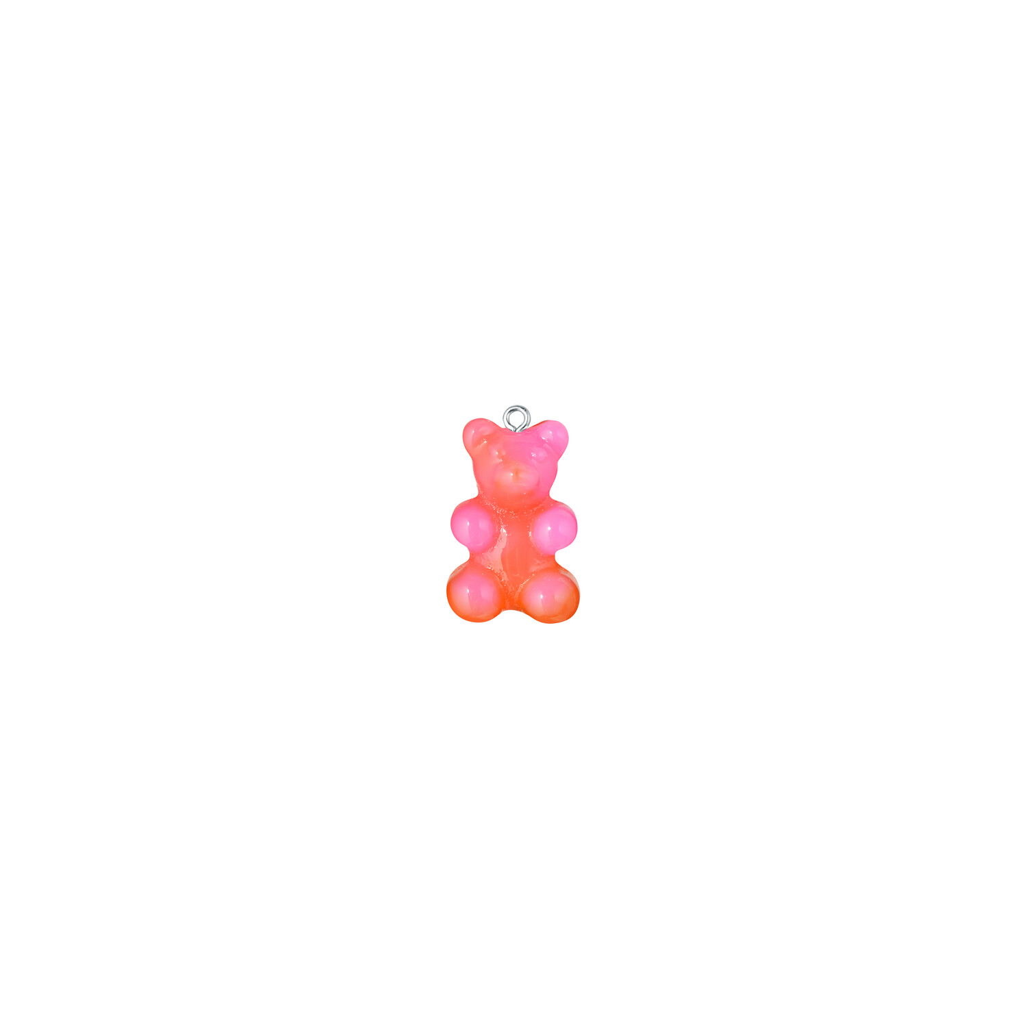 Rainbow Gummy Bear Pendant