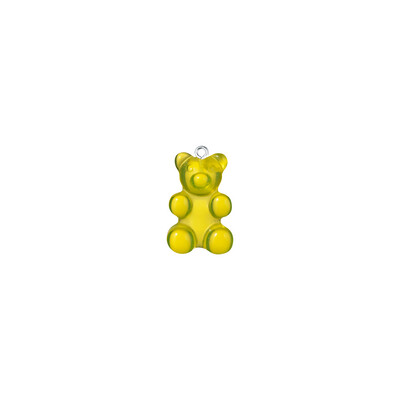 Yellow Big Gummy Bear Pendant
