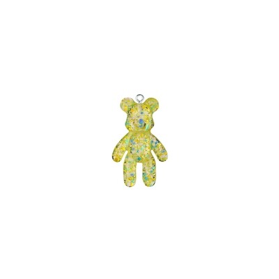 Big Confetti Bear Pendant