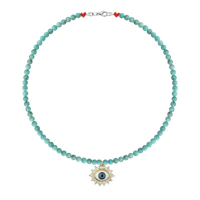 Turquoise Eye Necklace