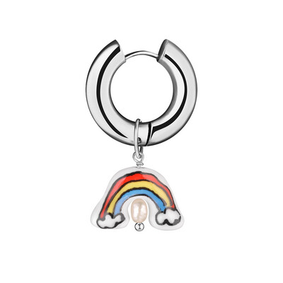 Rainbow Single Earring