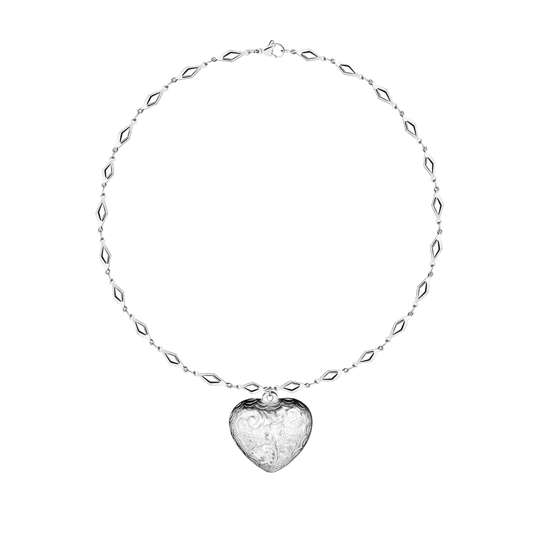 Parisian Heart Necklace