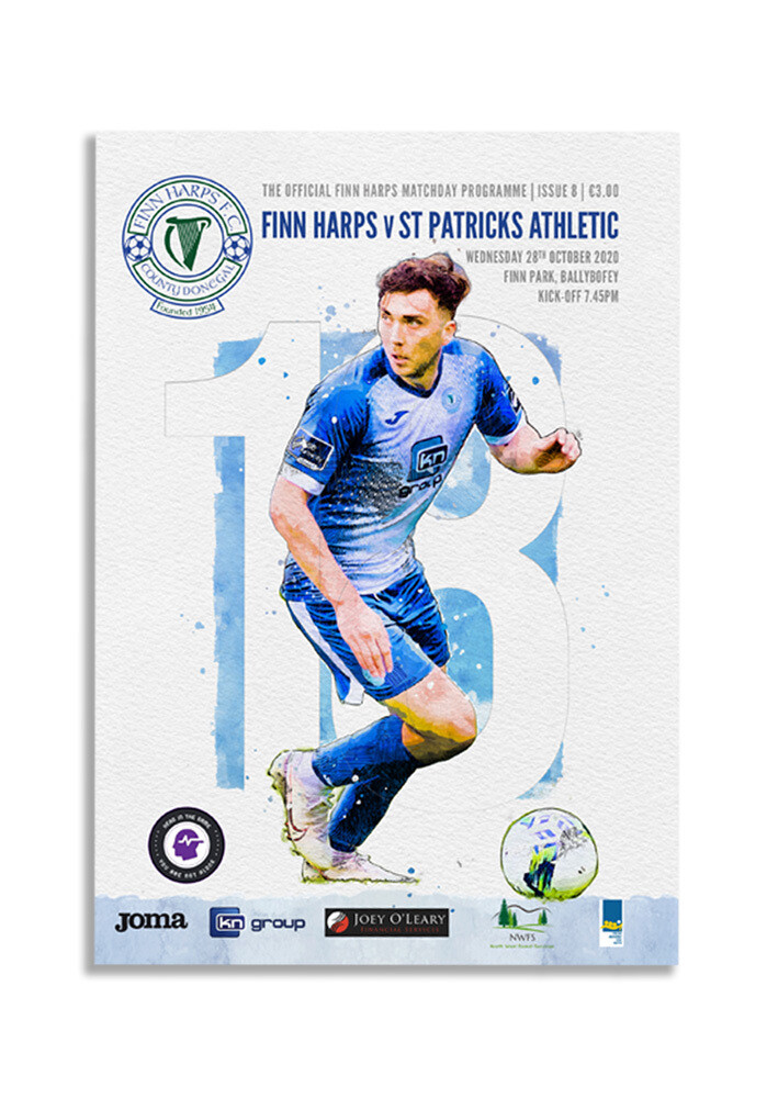 Issue 8 2020, Finn Harps v St Patrick's Athletic Programme