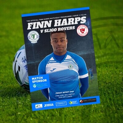 Issue 7 2021, Finn Harps v Sligo Rovers Programme