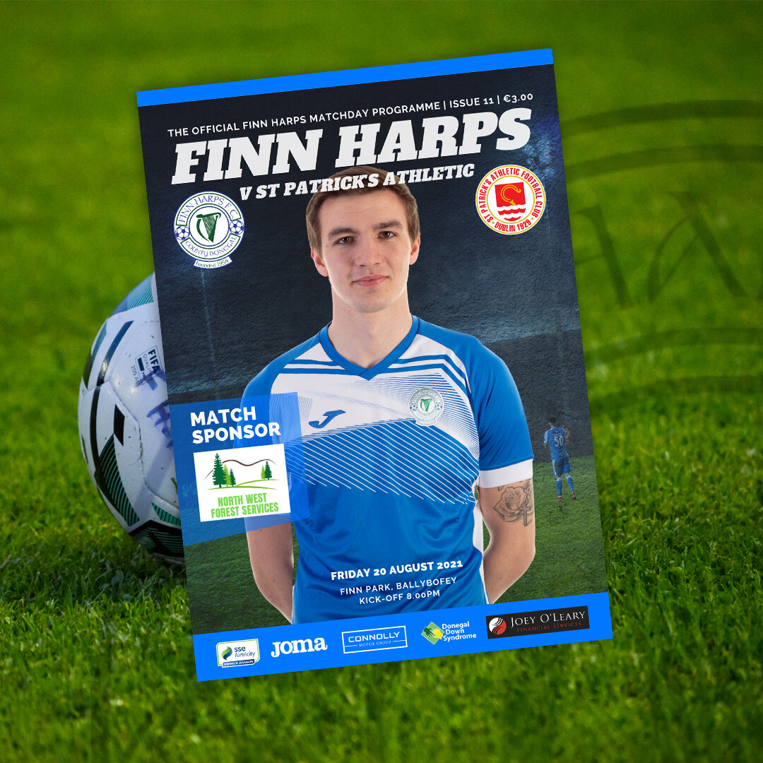 Issue 11 2021, Finn Harps v St Patrick's Athletic Programme