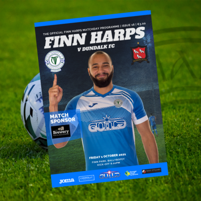 Issue 16 2021, Finn Harps v Dundalk Programme