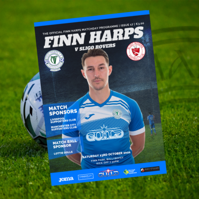 Issue 17 2021, Finn Harps v Sligo Rovers Programme