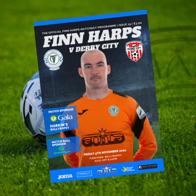 Issue 19 2021, Finn Harps v Derry City Programme