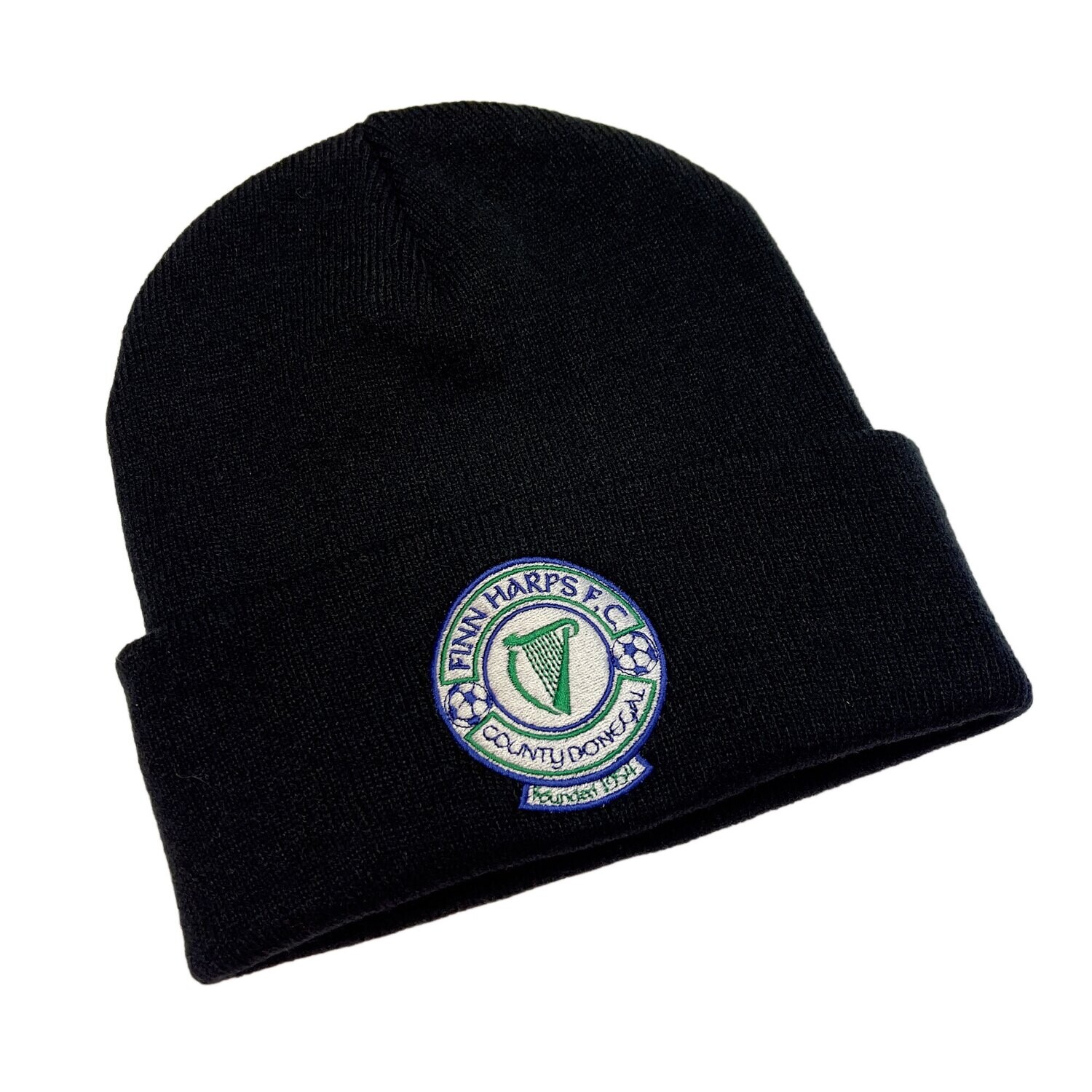 Finn Harps Beanie Hat, Black