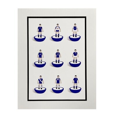 Finn Harps Classic Kits Print, Ready to Frame