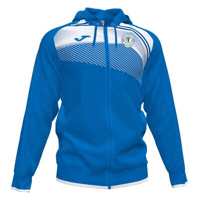 Finn Harps Tracksuit Top with Hood, Blue/White