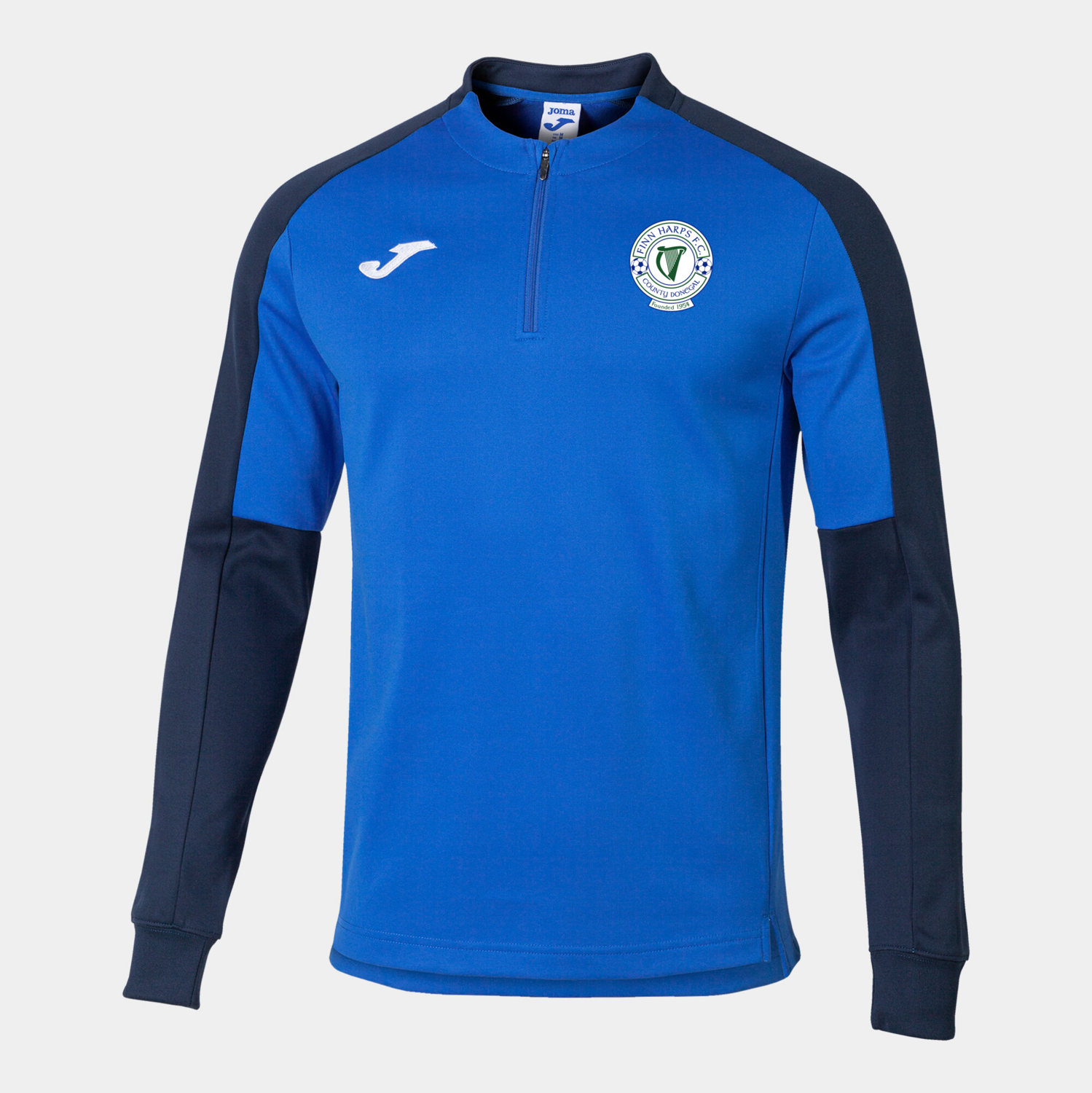 Adult Finn Harps 2024 1/4 Zip Sweatshirt, Navy/Blue