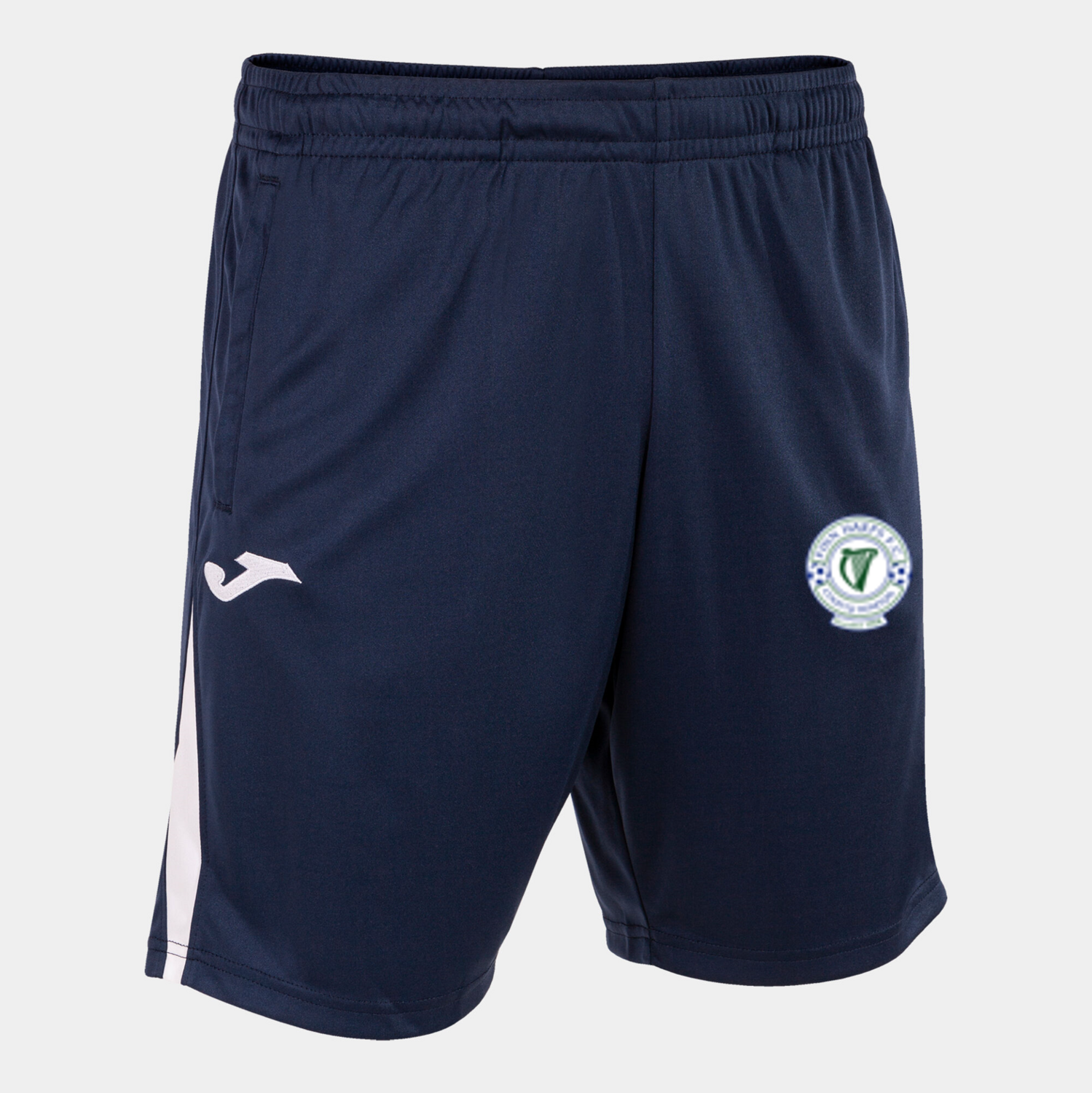 Adult Finn Harps 2024 Shorts, Navy/White, Size: Small