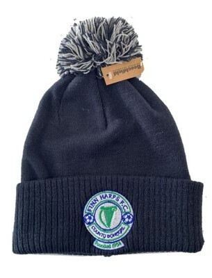 Finn Harps Bobble Hat, Navy