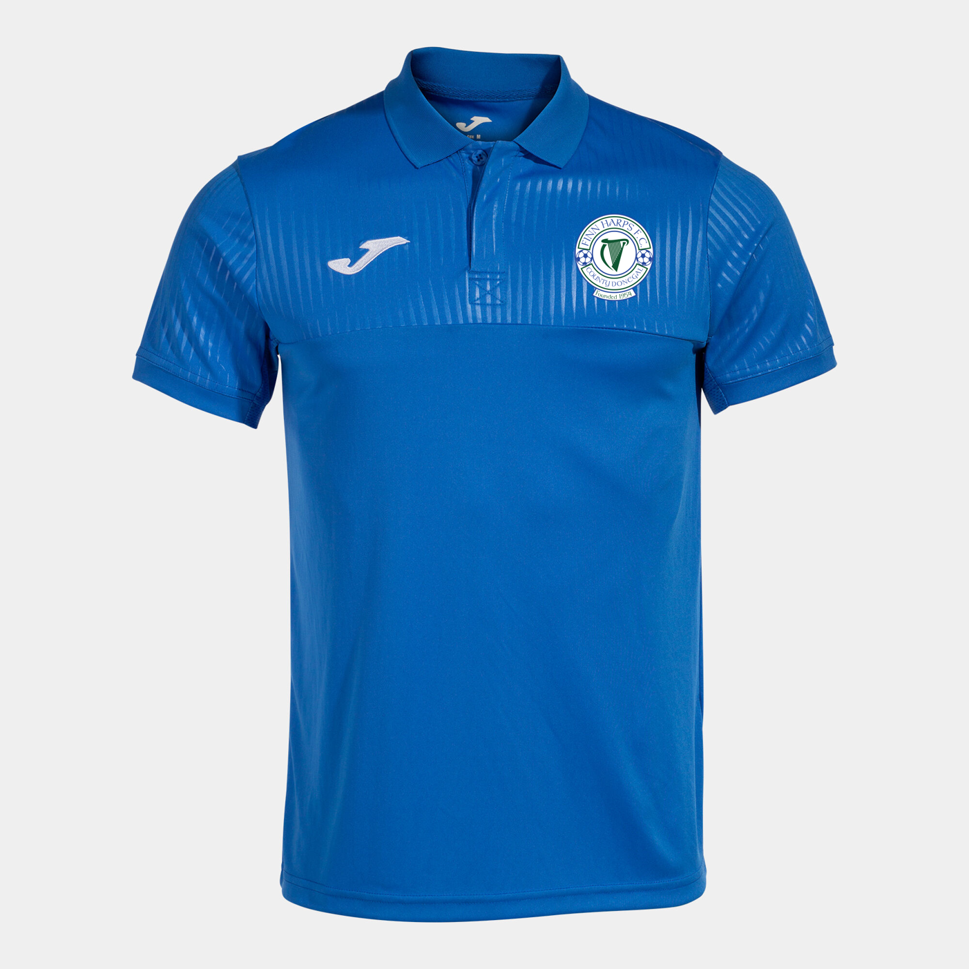 Finn Harps 2024 Polo Top, Adult, Blue