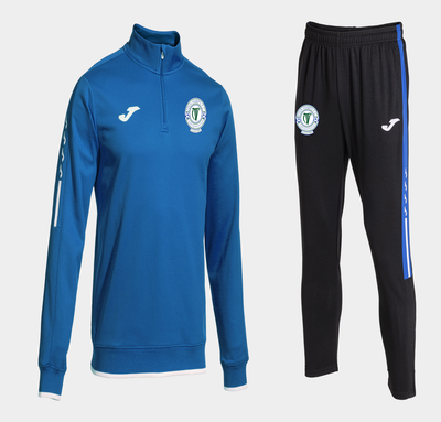 Finn Harps 2025 Tracksuit, Blue/ Black, Kids