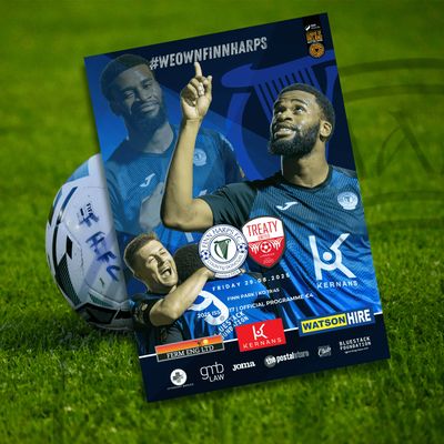 Issue 17 2025, Finn Harps v Treaty Utd Official Match Programme