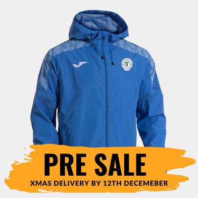 Finn Harps 2026 Rain Jacket, Blue, Kids