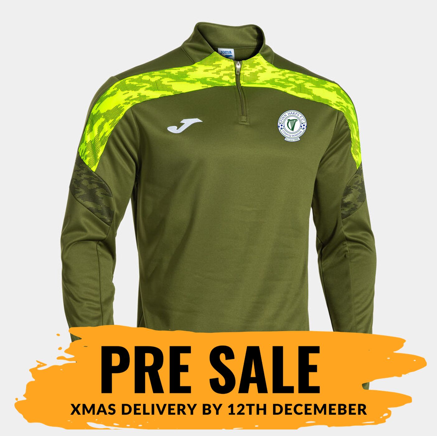 Finn Harps 2025 Travel Half-Zip,  Kids