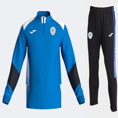 Finn Harps 2026 Player Tracksuit, Royal Blue/Black, Kids