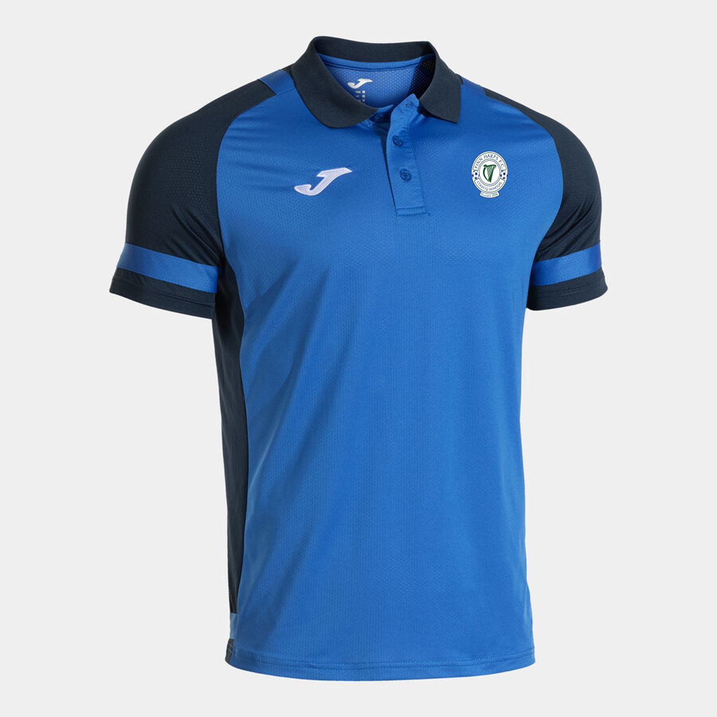 Finn Harps Polo Shirt, Royal Blue/Navy, Kids