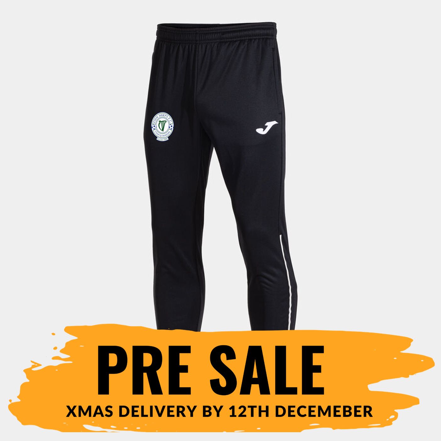 Adult Finn Harps 2026 Long Pants, Black