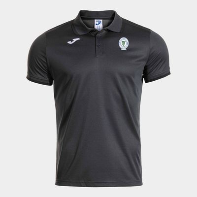 Finn Harps 2026 Polo Top, Dark Grey/Black, Adult